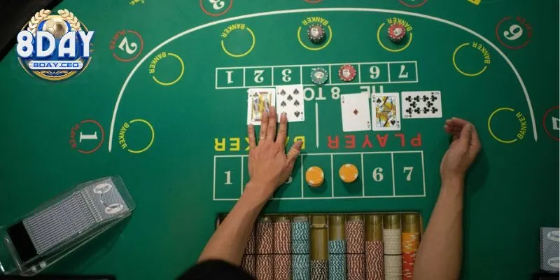 Những thuật ngữ về điểm số Baccarat tại 8Day