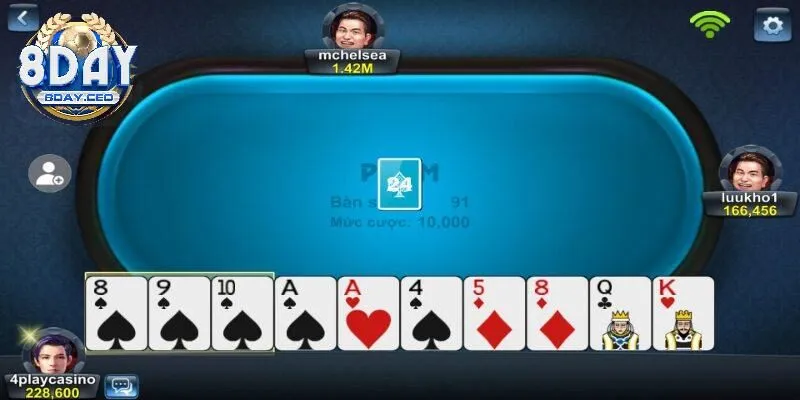 Game bài Phỏm chơi xong rút tiền triệu