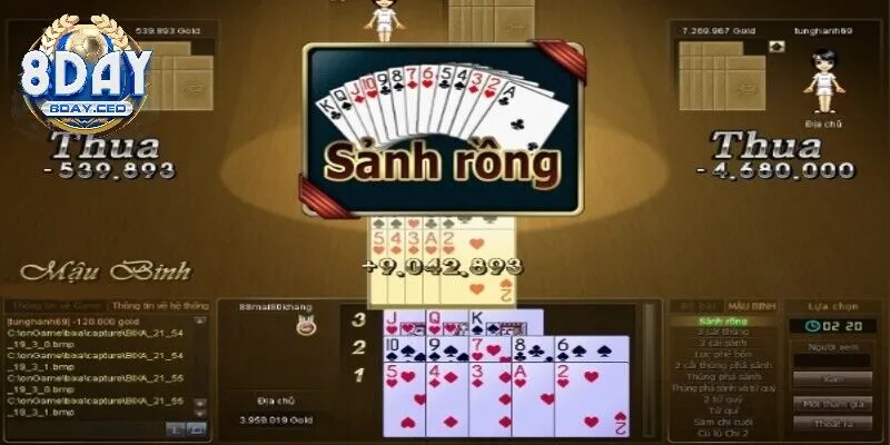 Ưu điểm khi chơi Mậu Binh online tại nhà 8Day
