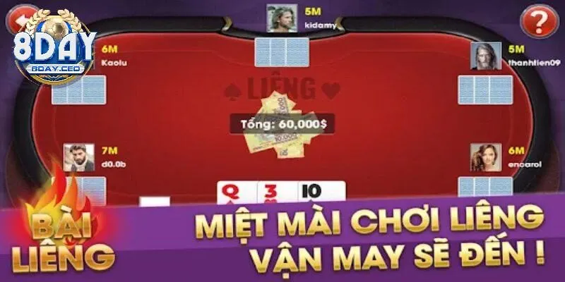 Chơi Liêng truyền thống chỉ cần 1 phút là xong ván