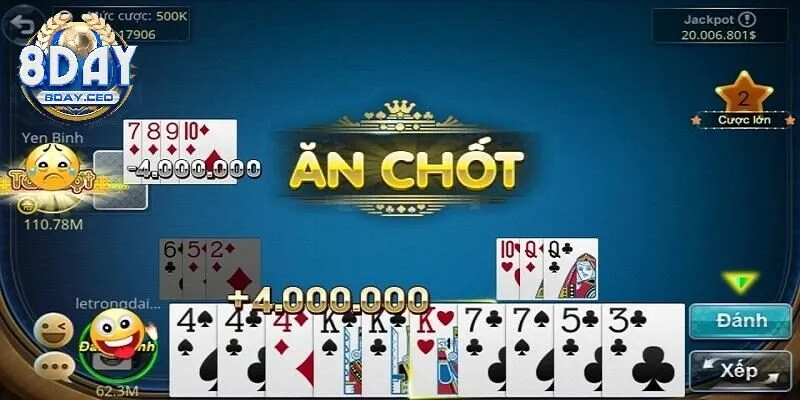 Quan sát ván bài mà đối thủ đánh ra để tối ưu cơ hội