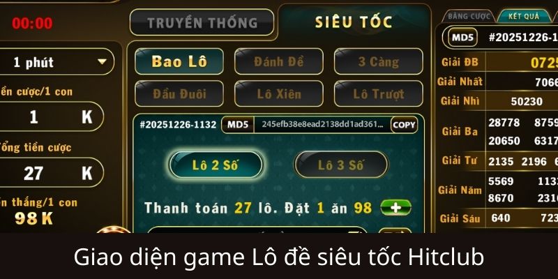 Tại sao Lô đề siêu tốc Hitclub trở thành "cơn sốt" năm 2026?