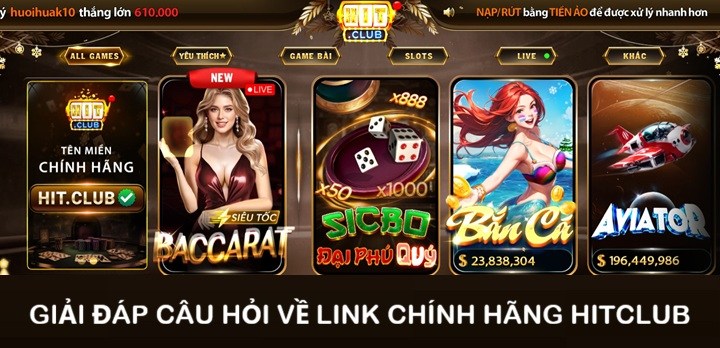 Tìm link chính hãng Hitclub có điều gì khiến game thủ tò mò? 